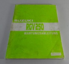 Workshop Manual / Maintenance Guide Suzuki RGV 250 VJ21A Gamma Stand 12/1988