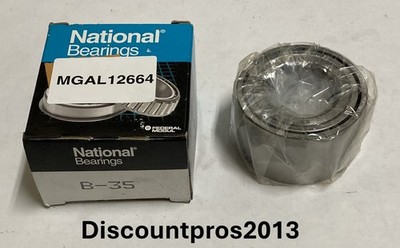 National Bearings B-35 Front Inner Wheel Bearing Pontiac Chevy Honda 1975-2015