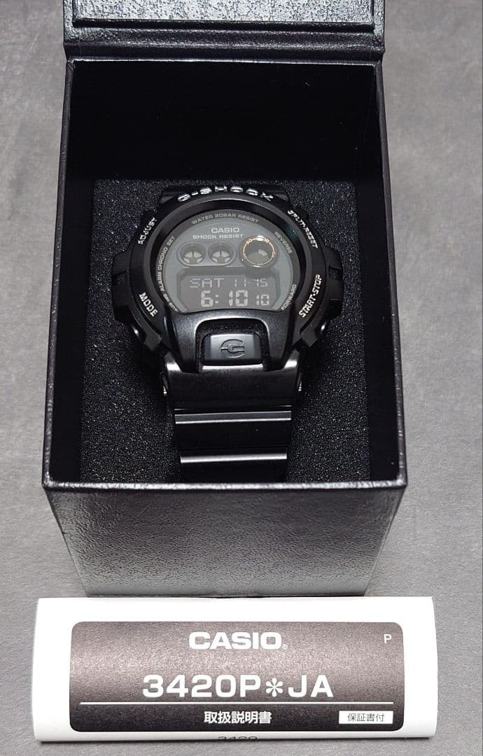 CASIO G-SHOCK GD-X6900-1JF Wristwatch Black Digital Shock