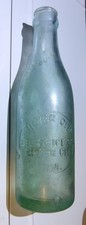 ANTIQUE RARE SILVER CITY BEER ICE NEW MEXICO CROWN TOP SODA BOTTLE 