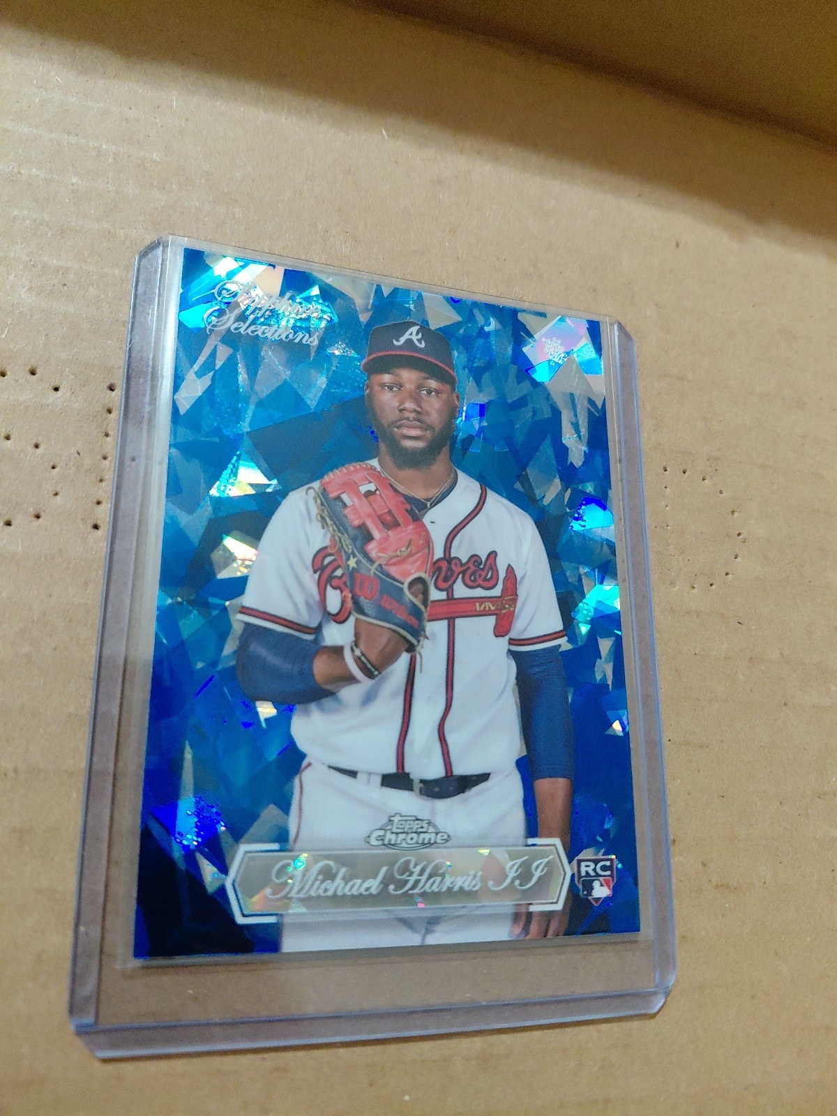 2023 Topps Chrome Sapphire Selections #SS-6 Michael Harris II RC Atlanta Braves
