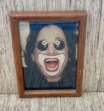 Ozzy Osbourne Sunglasses Wooden Framed Photo 6" x 8" Tall - Sawtooth Wall Hung
