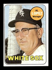 1969 Topps #527 Al Lopez White Sox EX+ *e5