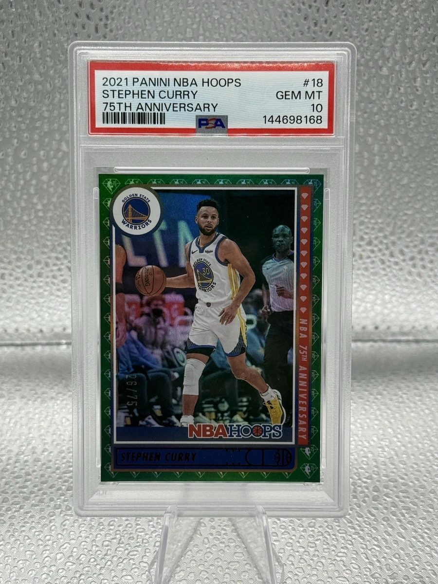 Panini Stephen Curry 10 Graded Basketball Sports Trading Cards