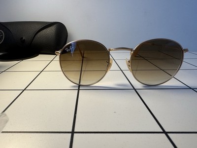 Sunglasses Ray Ban Model 0RB3447 112/51.  Gold Frame Brown Glasses 50mm 21mm 145