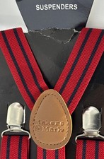 Makers s Mark Whiskey Suspenders Clothing Accessory; Stretch