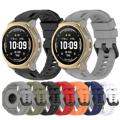 20mm Uhren Armband Silikon Handgelenk Gürtel Zubehör für Amazfit T-Rex3Pro(44MM)