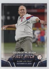 2024 Topps Series 2 2023 First Pitch George W Bush #FP-5 1cn6