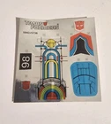 Vintage Hasbro Transformers G1 Protectobot Groove Original Sticker Sheet Unused