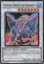 YuGiOh Gungnir, Drache der Eisbarriere HA05-DEH5SE-EN002 Super Rare Good unl.
