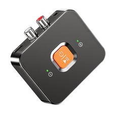 6.0 Bluetooth to RCA Adapter for Stereo Receiver-Long Range Low Latency Bluet...
