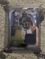 2020 Panini Prizm - Premier Jerseys J.K. Dobbins #5 (MEM, RC)