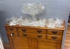 Vintage Anchor Hocking EAPC "Star of David" pieces - 66 Pieces Total