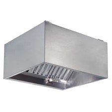 Dayton 20Ud06 Commercial Kitchen Exhaust Hood, Ss, 60 In