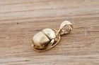 585/14 carat gold 5.2 grams pendant scarab lucky charm