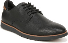 Dr Scholls Mens Sync Oxford Shoes Black Size 10 BE FREE 100% Synthetic New