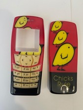 Nokia 6610, 6610i Matching Front & Rear Chicks Rule Cover Set incl Glass, Keypad
