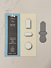 Memory Box Classic Tags 98105 Dies Papercrafting NEW