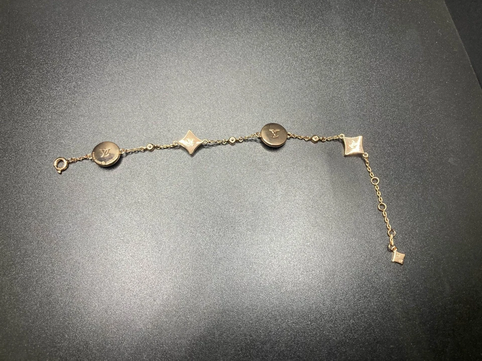 Pulsera Louis Vuitton Tono Plata Dije ¡Envío Gratis! Foto 3 de 4