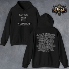 Lorde Ultrasound World Tour 2025 Concert Inspired Hoodie