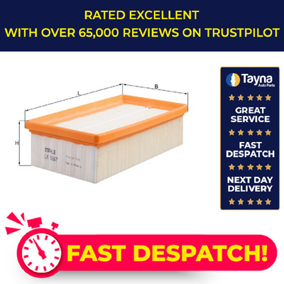 Air Filter fits DACIA DUSTER 1.0 2019 on Mahle 165466859R Top Quality Guaranteed