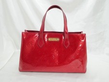 Borsa tote Louis Vuitton WilShire PM M93642 Monogram Vernis originale in pell...