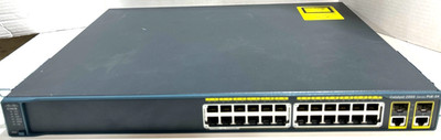 Cisco Catalyst 2960-S Series 24 Port POE Gigabit Managed Switch with Power Cable