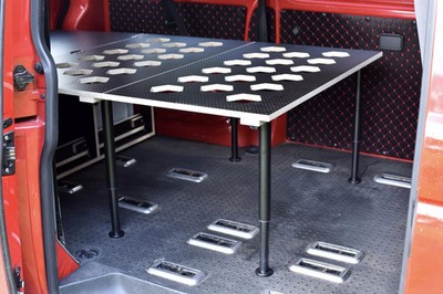 Liegeflächen-Unterstützung 120 cm für Campingbox | passend für Vans & Busse