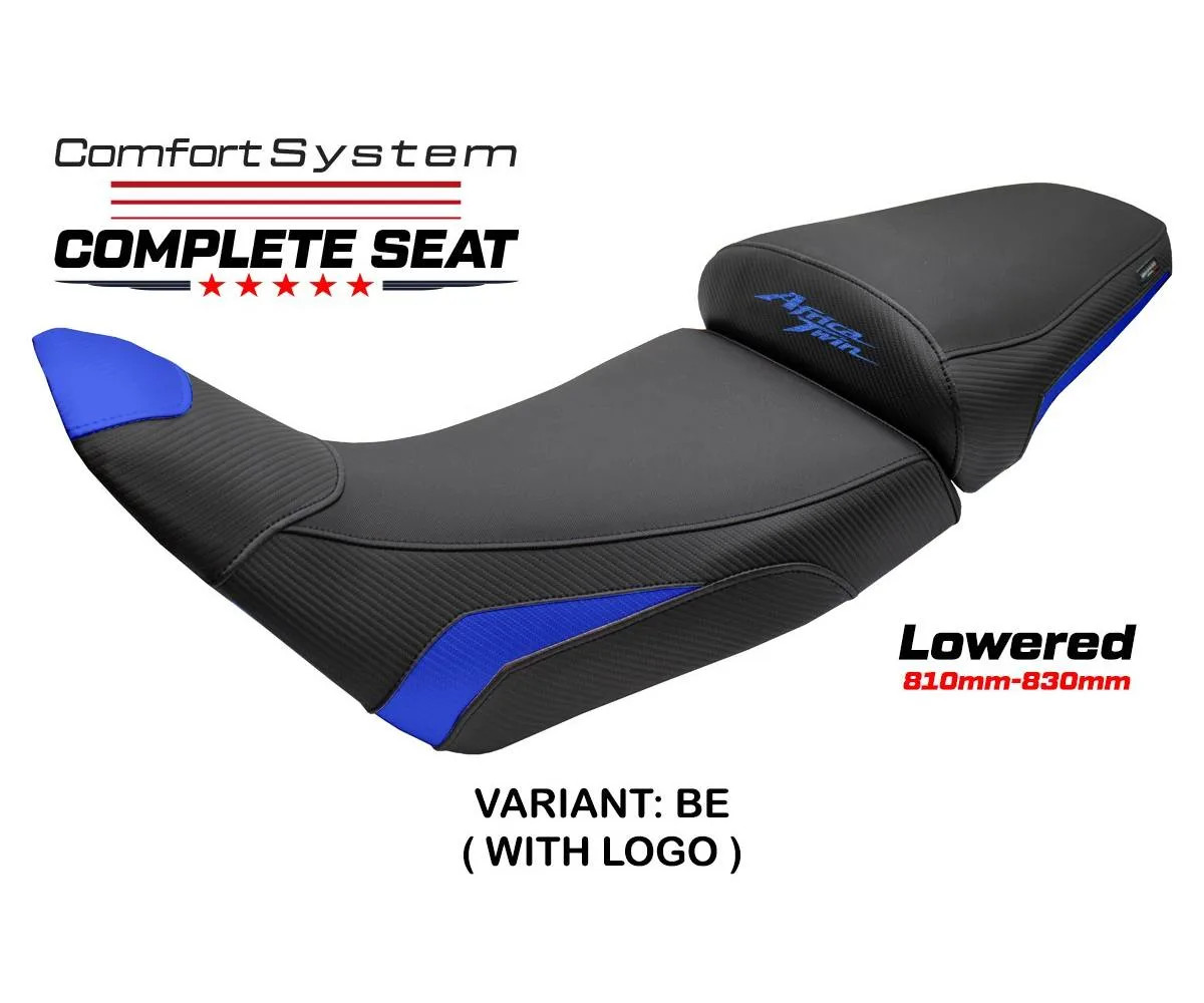 Seat cover Asmara Comfort Blue + logo Tpz comp HONDA AFRICA T 1100 2020 2026