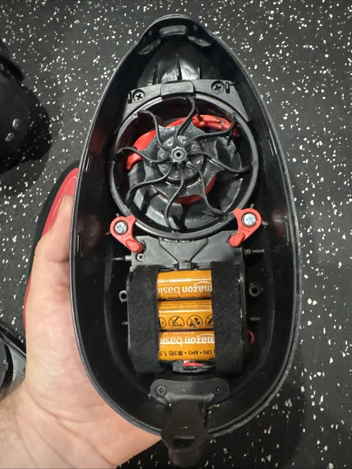 Cargador electrónico de tolva de paintball Dye LTR negro/rojo, negro alimentación de velocidad Exalt Foto 4 de 4