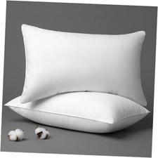12 x 20 Pillow Inserts - Throw Pillow Inserts with 12 x 20 Inch-2 PCS White