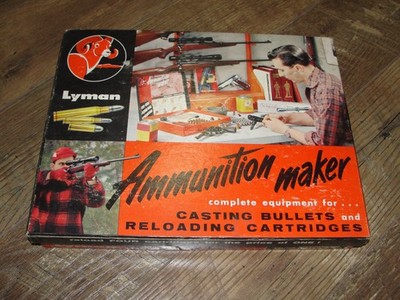 Vintage Lyman Ammunition Maker Ideal 310 Reloading Tool Dies Bullet Mold Lot