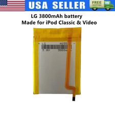 LG 3800mAh Replacement Battery for iPod Video 5th Classic 6th 7th 120GB 160GB