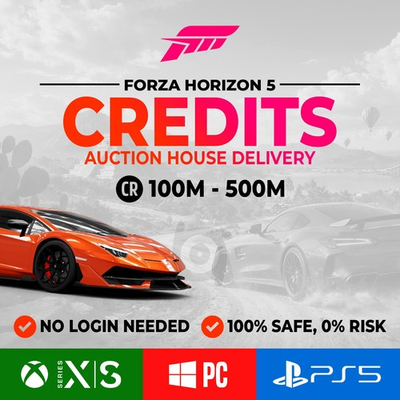 #ad Forza Horizon 5 CR 💰100M 500M💰CREDITS💰 PS5 Xbox PC $0.99