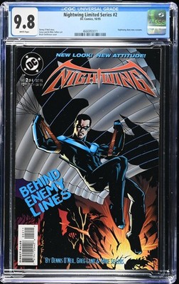 Nightwing Limited Series 2 2012 CGC 9.8 white pages DC Comics 
