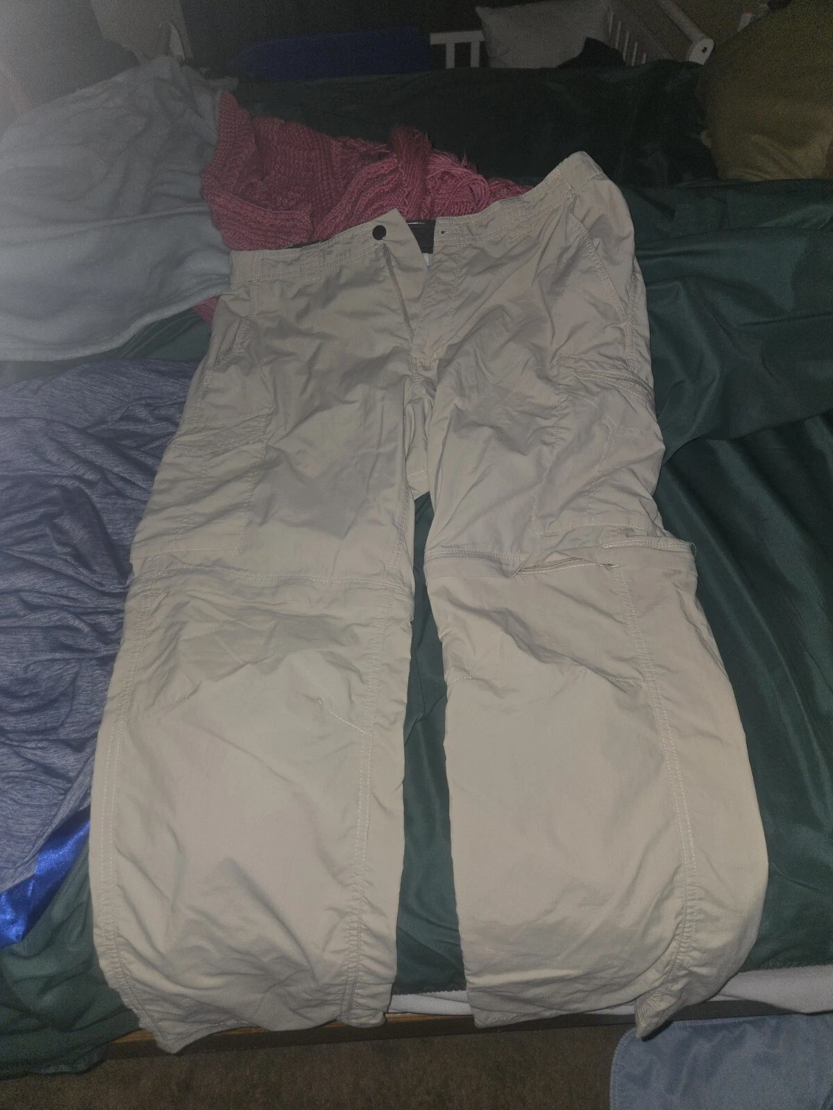 Columbia Men's Silver Ridge Convertible Hiking Pants - Fossil - Size 36x30