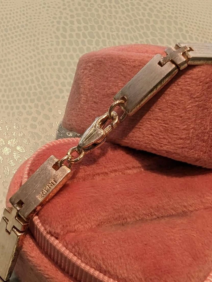 Esprit Frauen massive Ware Kette 925 Sterling Silber fur Frauen länge (44 cm) - Bild 4 von 4