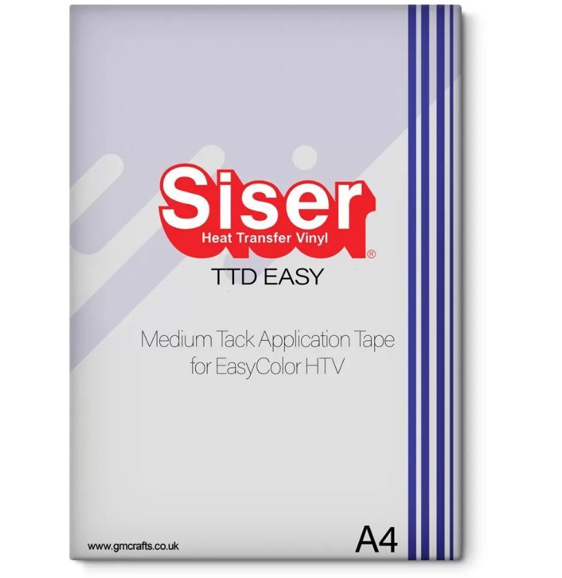 Siser TTD EASY for EasyColor A4 sheets sublimation application tape (50 Sheets)