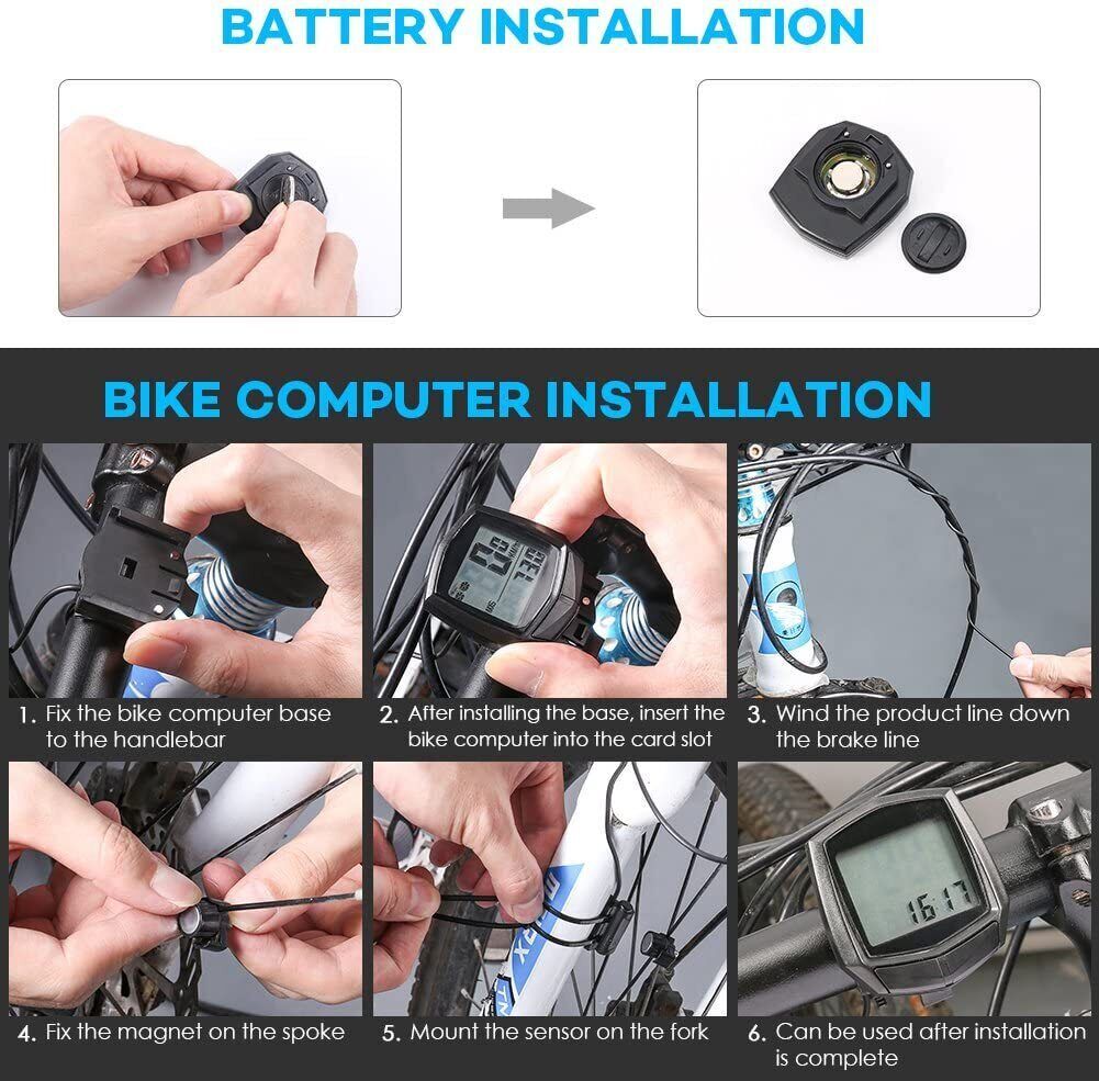 Was Bedeutet Odo Bei Fahrradcomputer Fahrradcomputer Tachometer Fahrrad Kilometerzähler Wasserdicht Odometer
