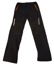 tacvasen men's hiking fleece lined reinforced knees winter pants 3XL