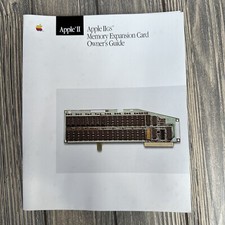 Apple IIgs Memory Expansion Card Owner's Guide 030-1310-B NEW