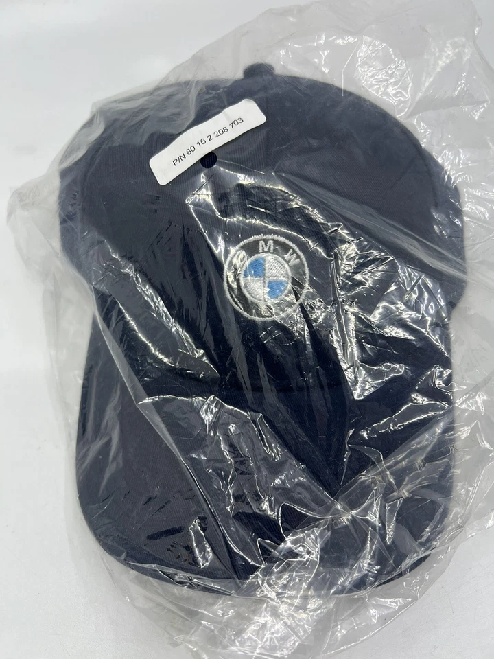 BMW образ жизни крышка вышитый логотип ремень назад регулируемый темно-синий шляпа новый - Изображение 4 из 4