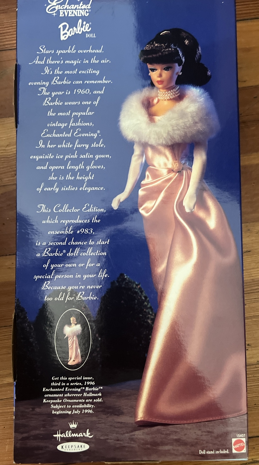 1995 Mattel #15407 Enchanted Evening Barbie Doll