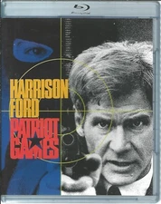 Patriot Games (Blu-ray, 1992) New, Harrison Ford, Anne Archer, Thora Birch