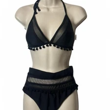 Pom High Waist Bikini