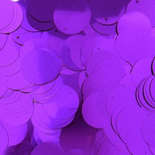 Sequins Purple  1 30mm Paillettes Flat 50 / 250 25 Discount pieces Loose