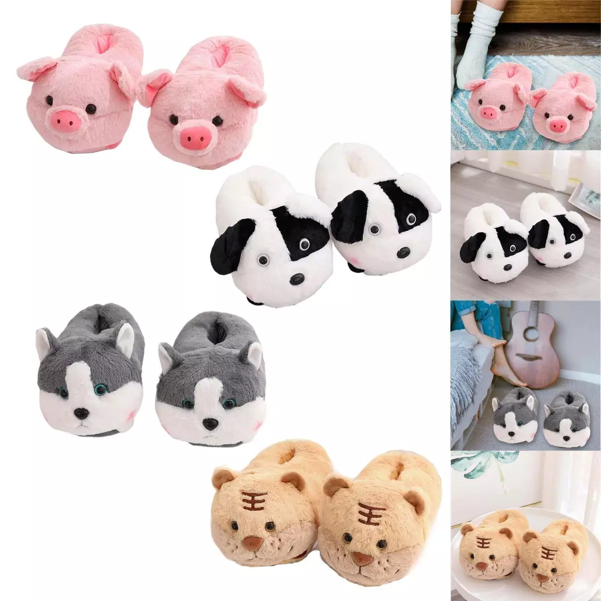 Shoes with shop animals on them