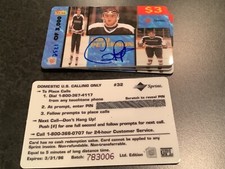 Cory Peterson #32 1995 Signature Rookies Hockey Auto-Phonex Certified Autograph