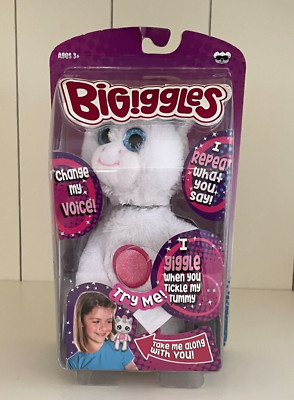 Bigiggles Phoebe Unicorn Plush Talking Stuffed Animal Change My Voice Purple Box