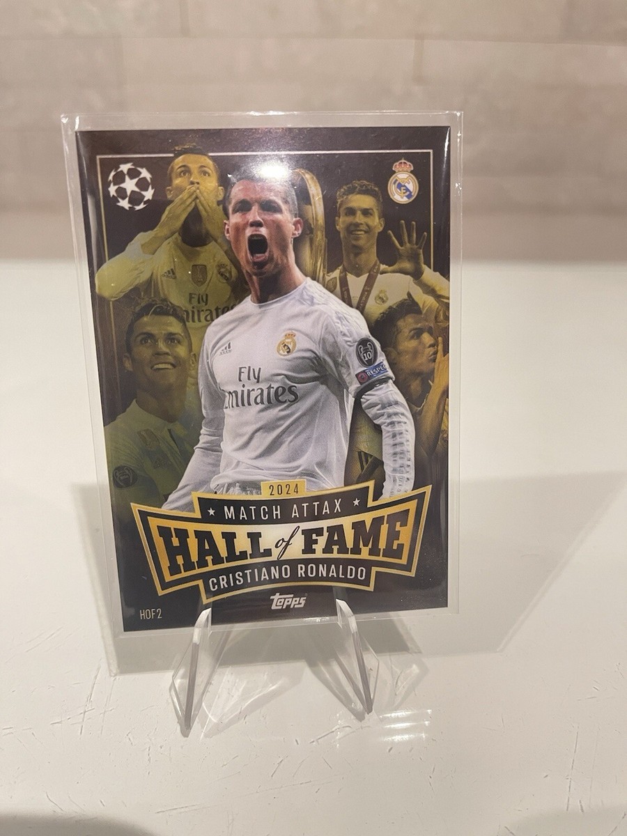 Cristiano Ronaldo Hall Of Fame Match Attax 2025 Real Madrid Chrome